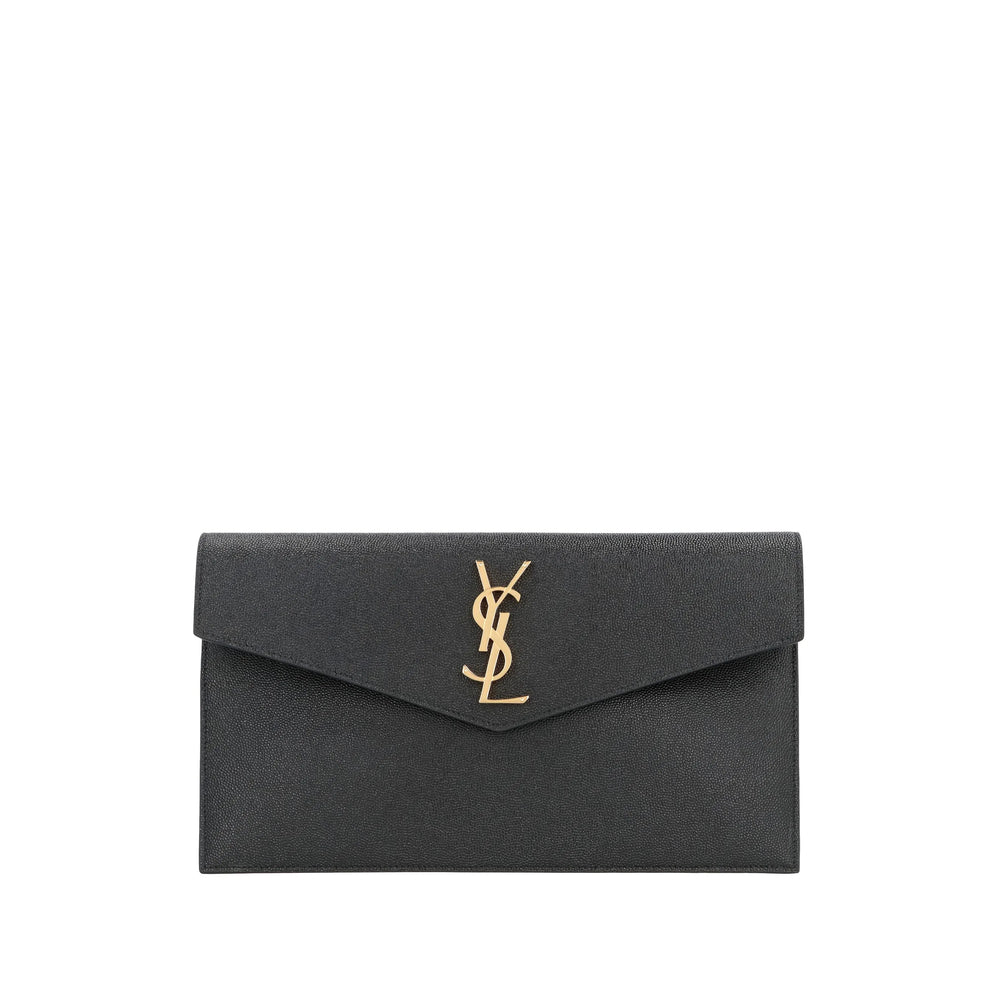 Saint Laurent Black Clutch Bags Women