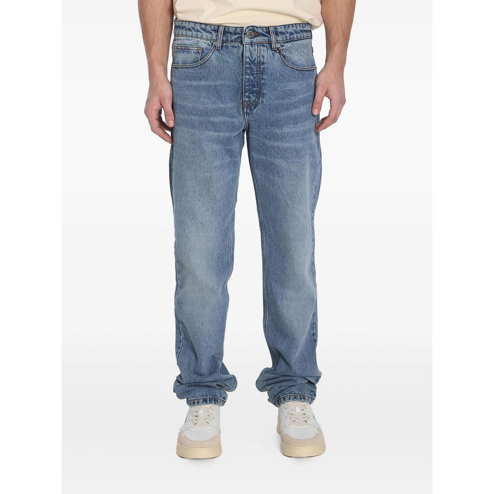 Ami Paris Blue Denim - Regular & Straight-Leg Jeans Men