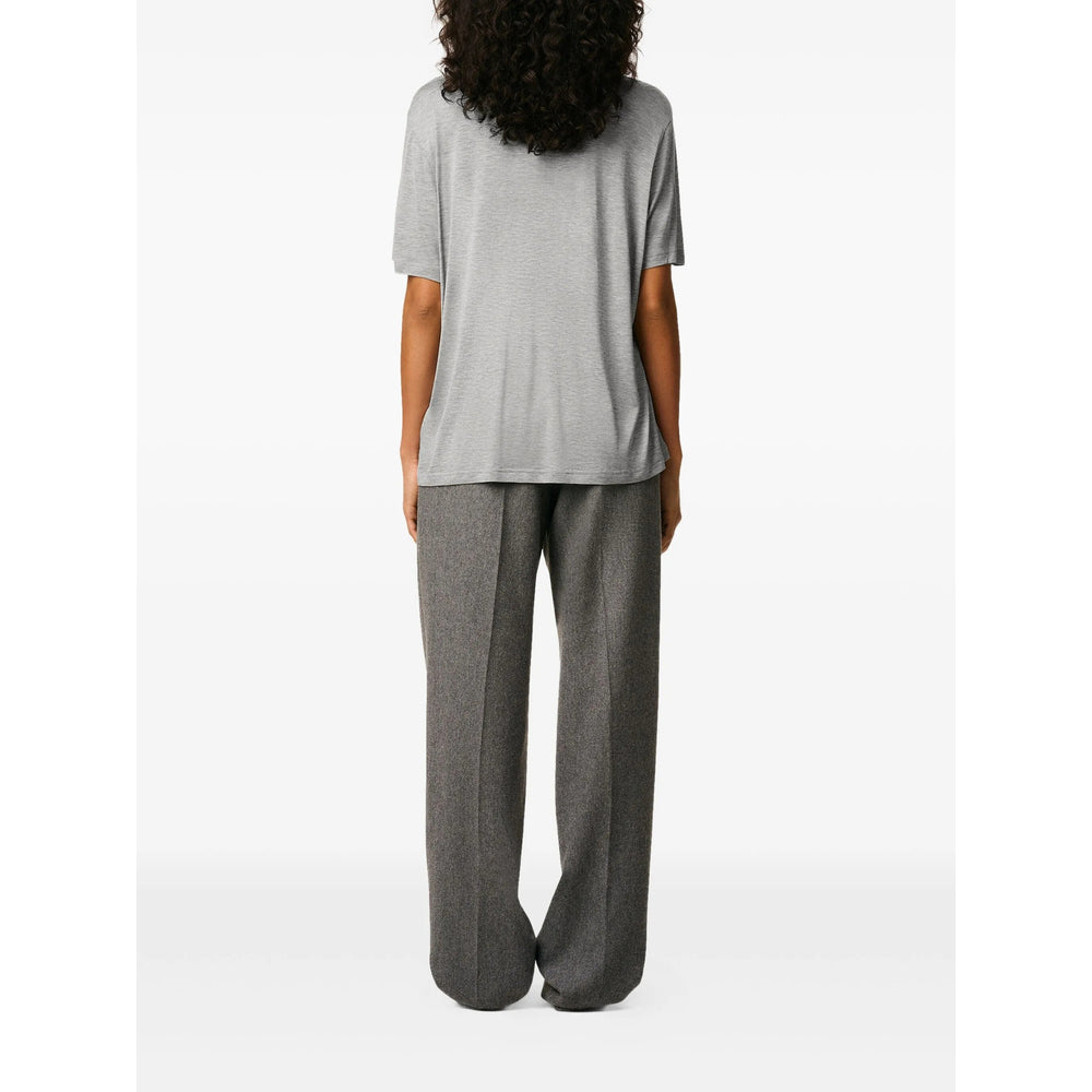 Ami Paris Grey T-Shirts & Vests - T-Shirts Men