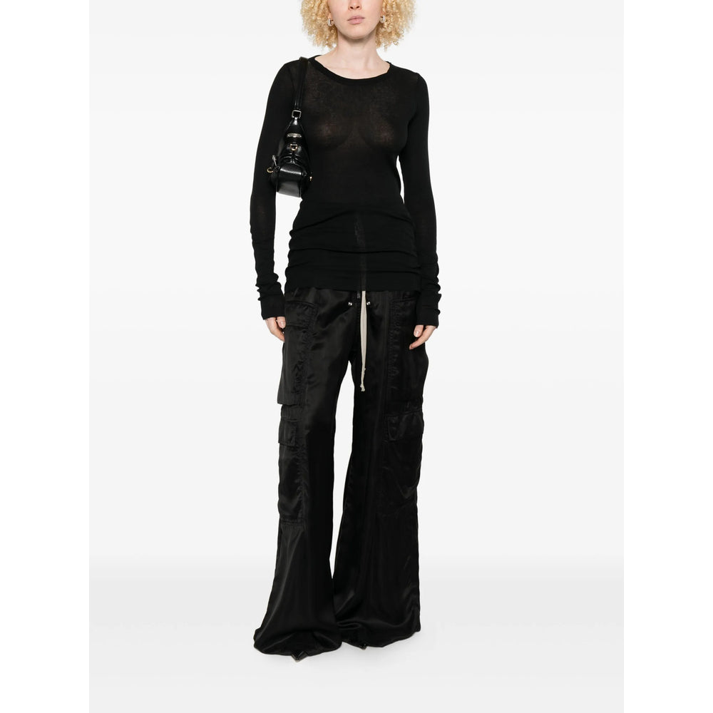 Rick Owens Black Tops - T-Shirts & Jerseys Women