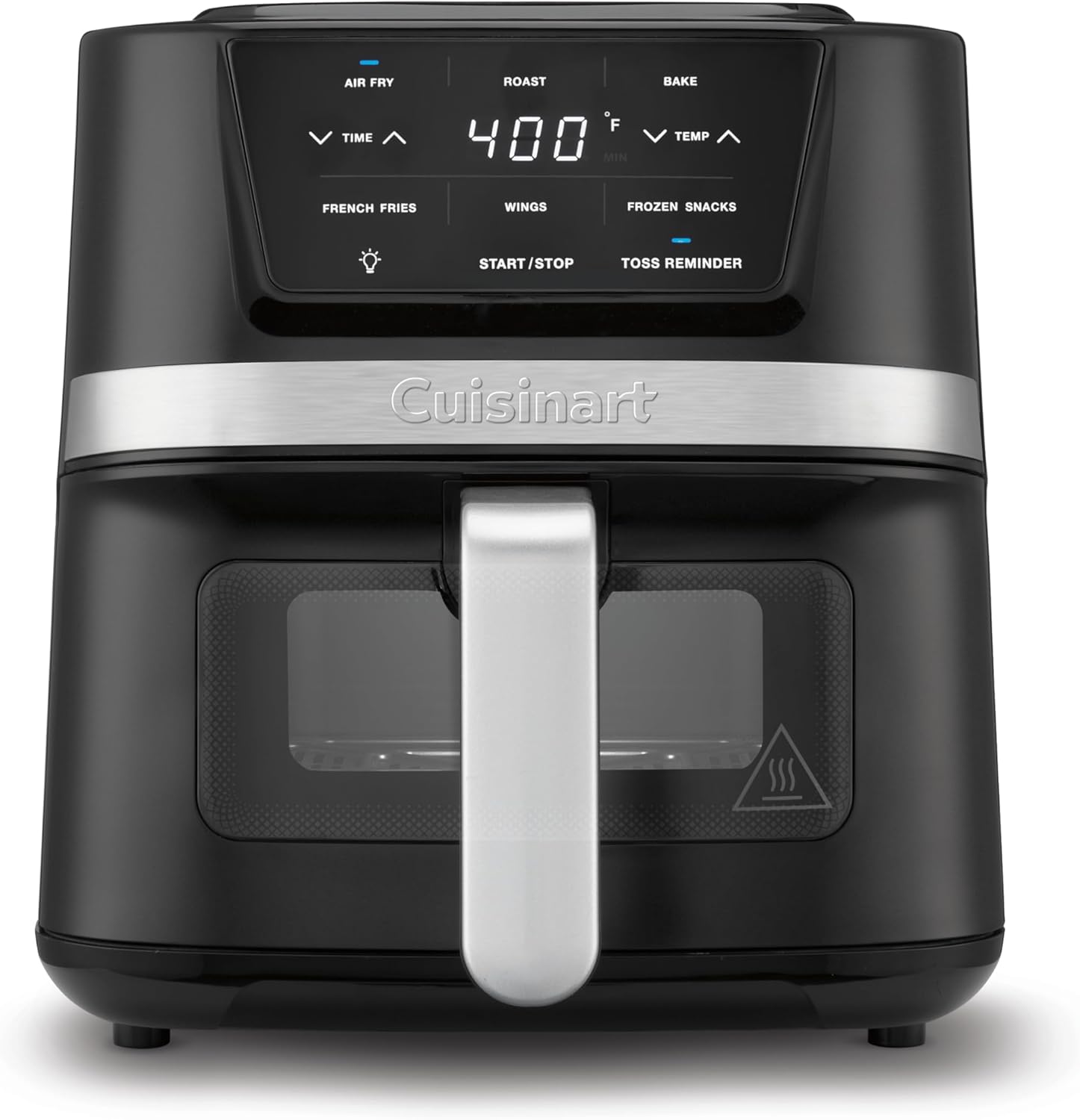 Cuisinart Dual Basket Air Fryer, Two Baskets Totals 11 QT, 4 Function Air Fryer to Air Fry, Roast, Bake & Keep Warm, Features Sync Finish & Settings, Toss Reminder, Automatic Warm Mode & Auto-Pause