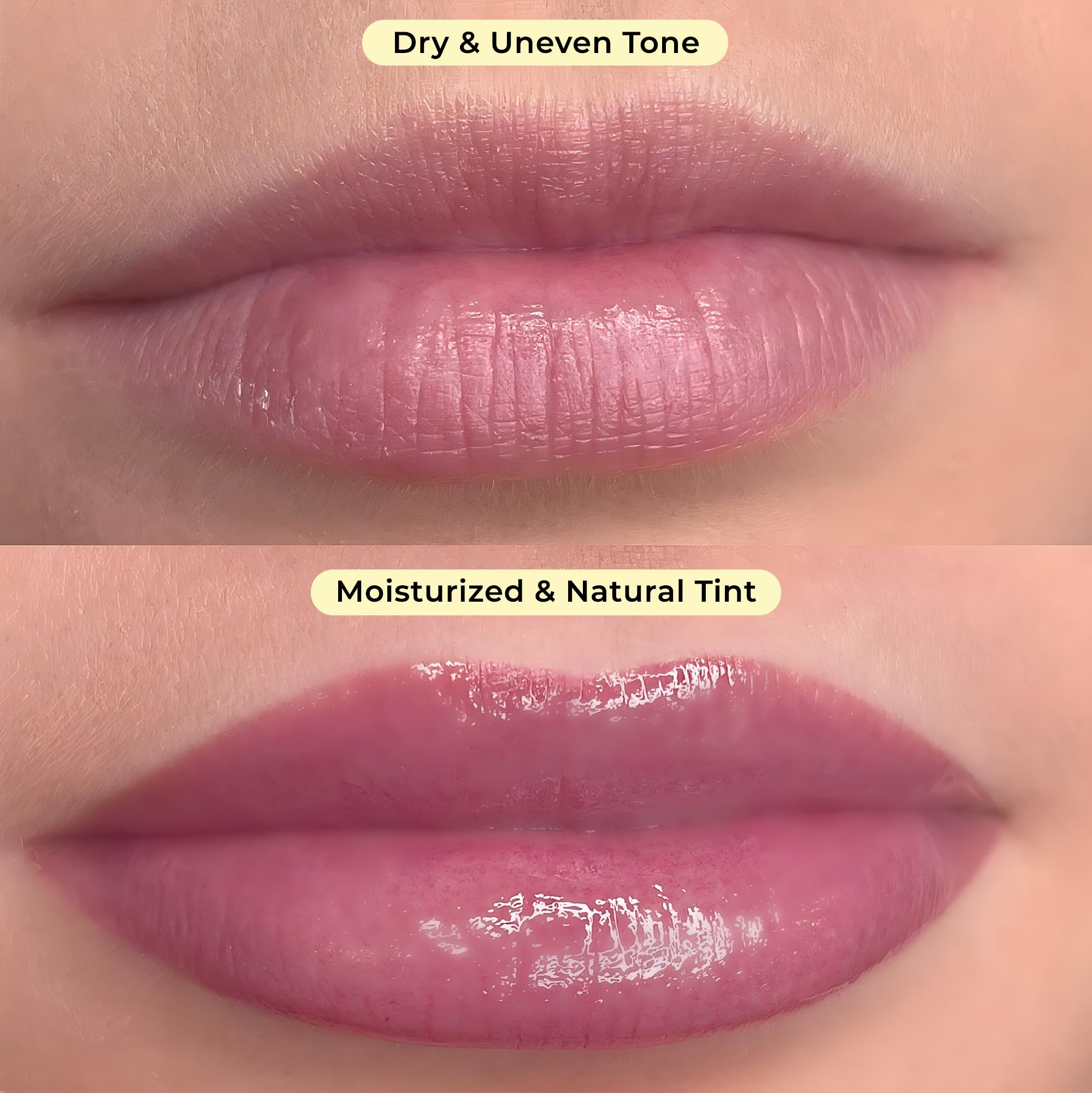 The Beauty Spy Yuli Color Changing Lip Oil - Korean Fruit Lip Gloss - pH-Reactive Formula with Argan Oil, Squalane, Shea Butter - Hydrate & Soften Lips, Glass Shine Effect (Yuzu)