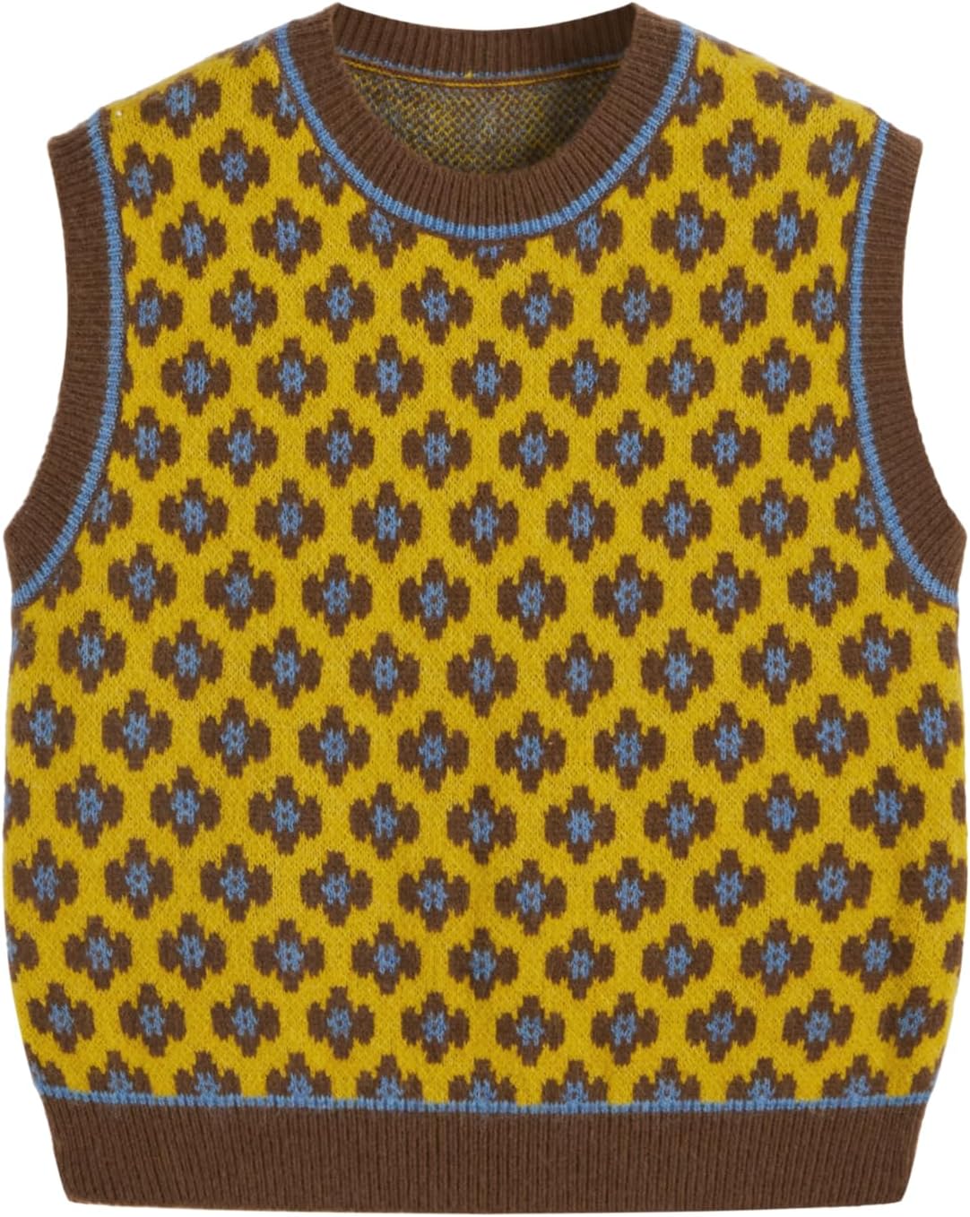 CIDER Sweater Vest Women Sleeveless Cropped Sweaters Cute Graphic Tank Tops Old Money Clothes Fall Outfits