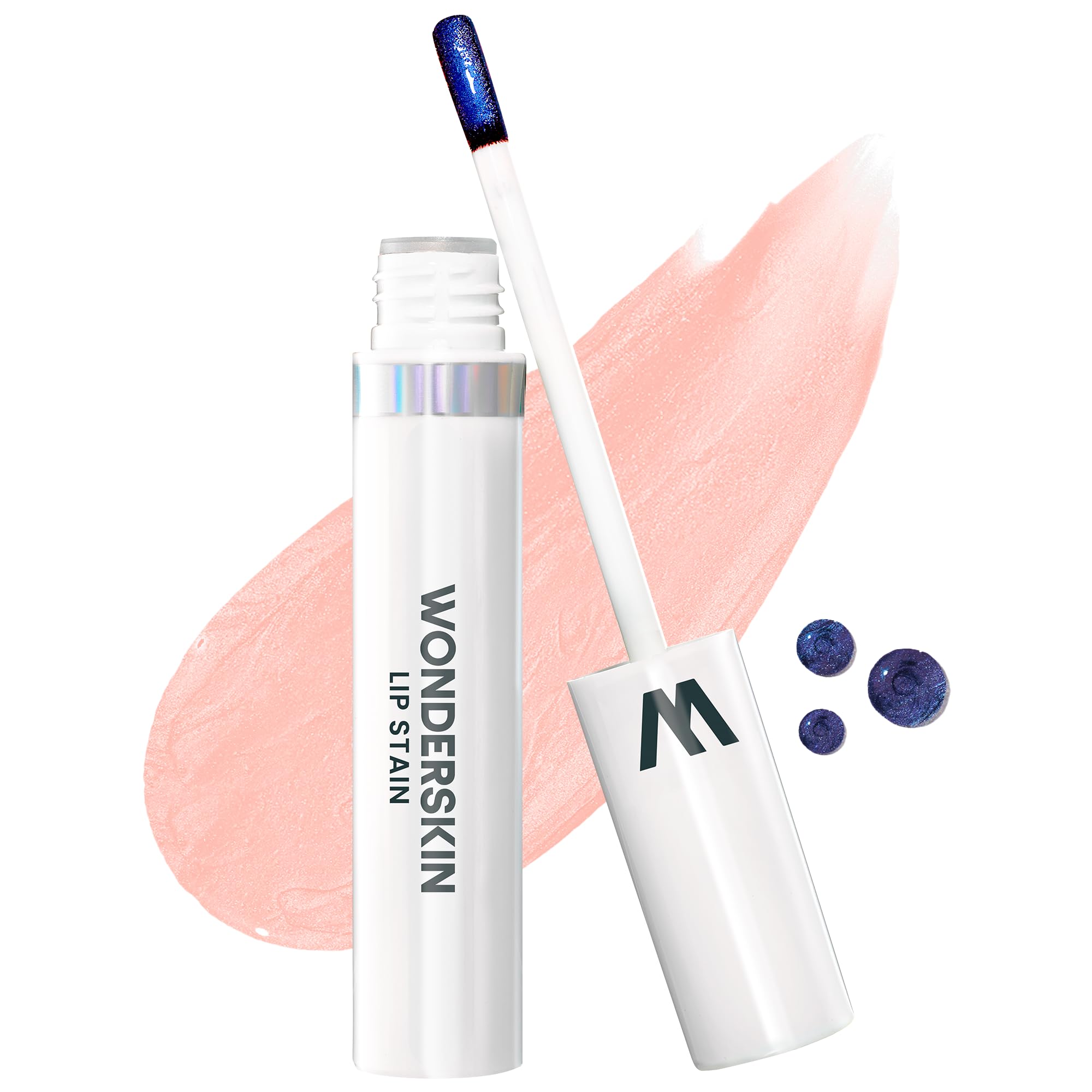 Wonderskin Wonder Blading All Day Lip Stain Peel Off Masque - Long Lasting, Waterproof and Transfer Proof Nude Lip Tint, Matte Finish Peel Off Lip Stain (Whimsical Masque)