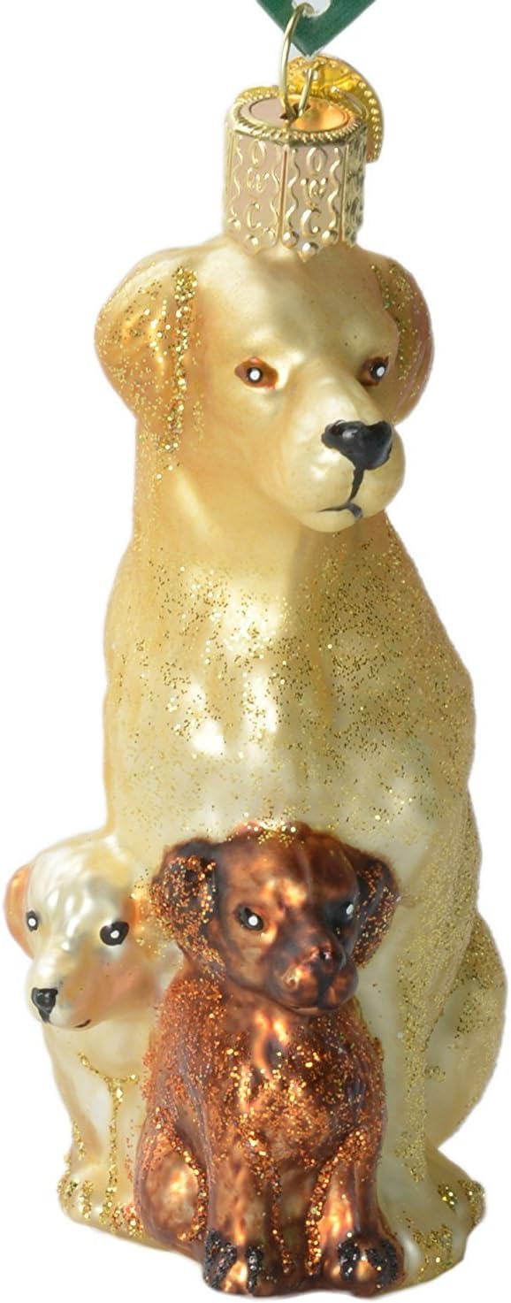 Mama And Pups Ornament