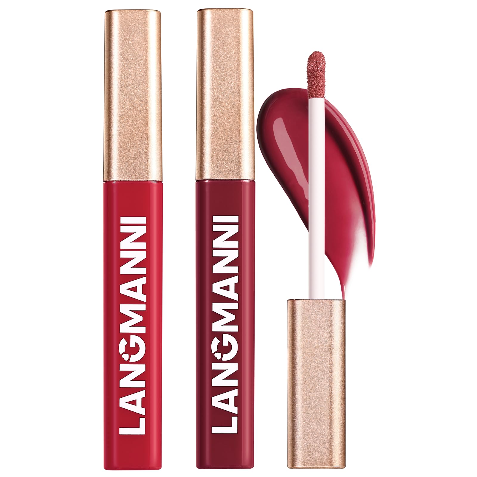 Jolilab 12 Colors Cream Texture Lip Gloss Set - Highly Pigmented,Hydrating, Moisturizing Makeup for Women(Set 12Color)