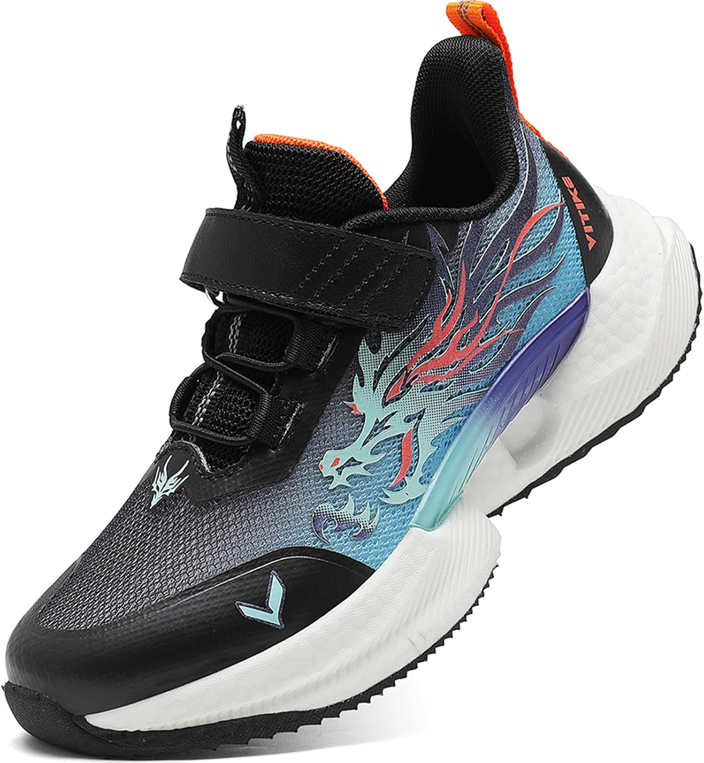 VITUOFLY Boys Sneakers Kids Running Shoes Girls Mesh Fitness Shoe Indoor Training Sneaker Lightweight Outdoor Sports Athletic Tennis Shoes for Little Kid/Big Kid