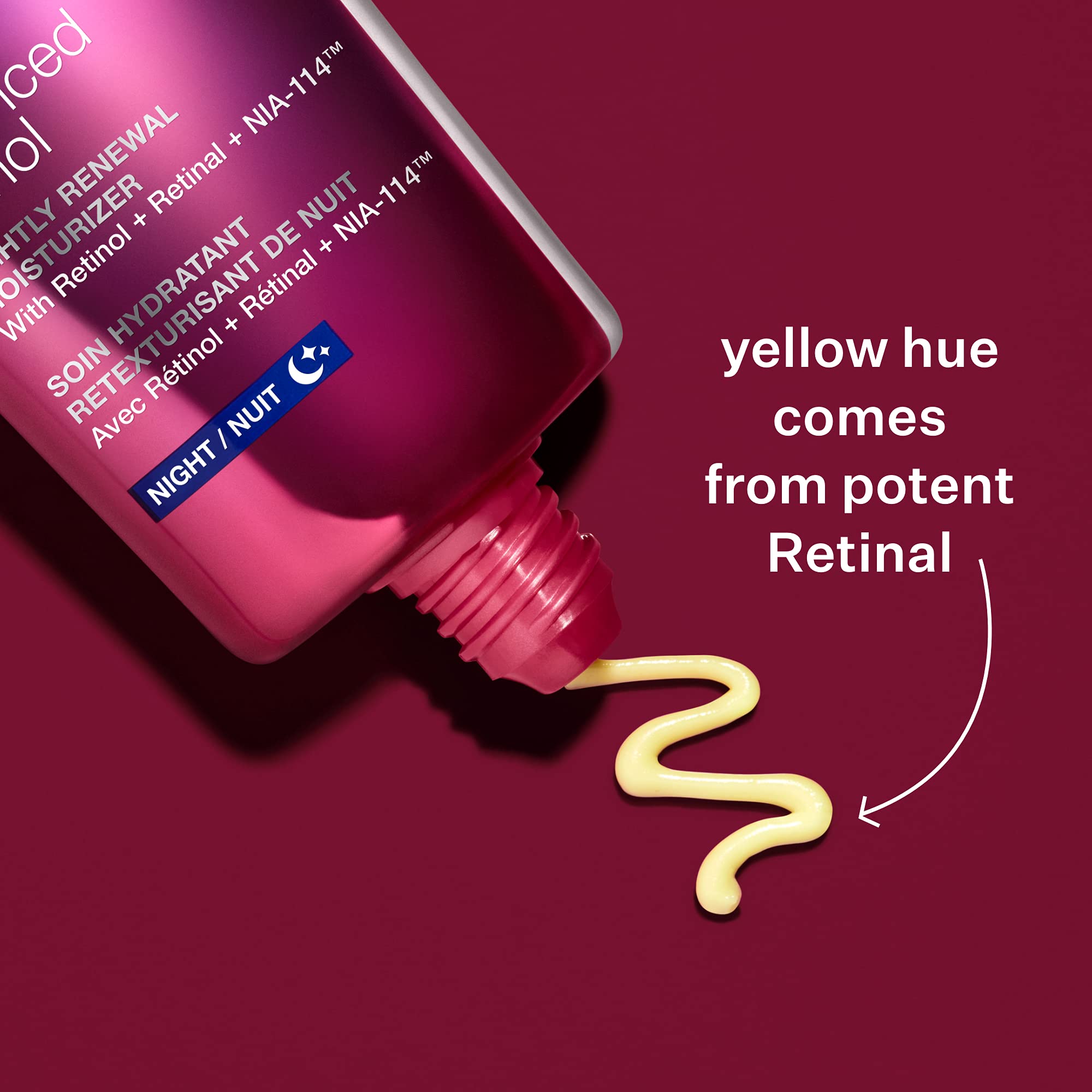 StriVectin Advanced Retinol Intensive Night Moisturizer, Targets Visible Signs of Aging for Healthier Skin, 1.7 Fl Oz