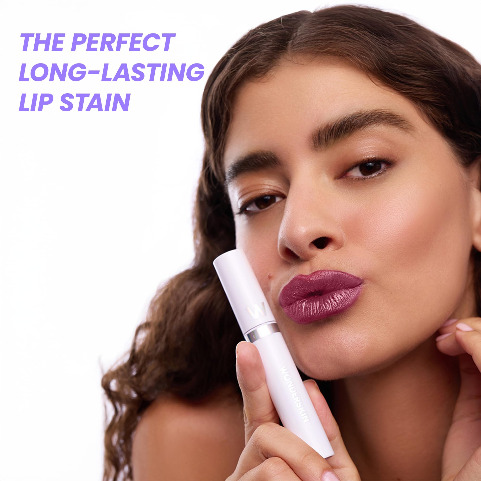 Wonderskin Wonder Blading All Day Lip Stain Peel Off Masque - Long Lasting, Waterproof and Transfer Proof Pink Lip Tint, Matte Finish Peel Off Makeup (Beautiful Masque)