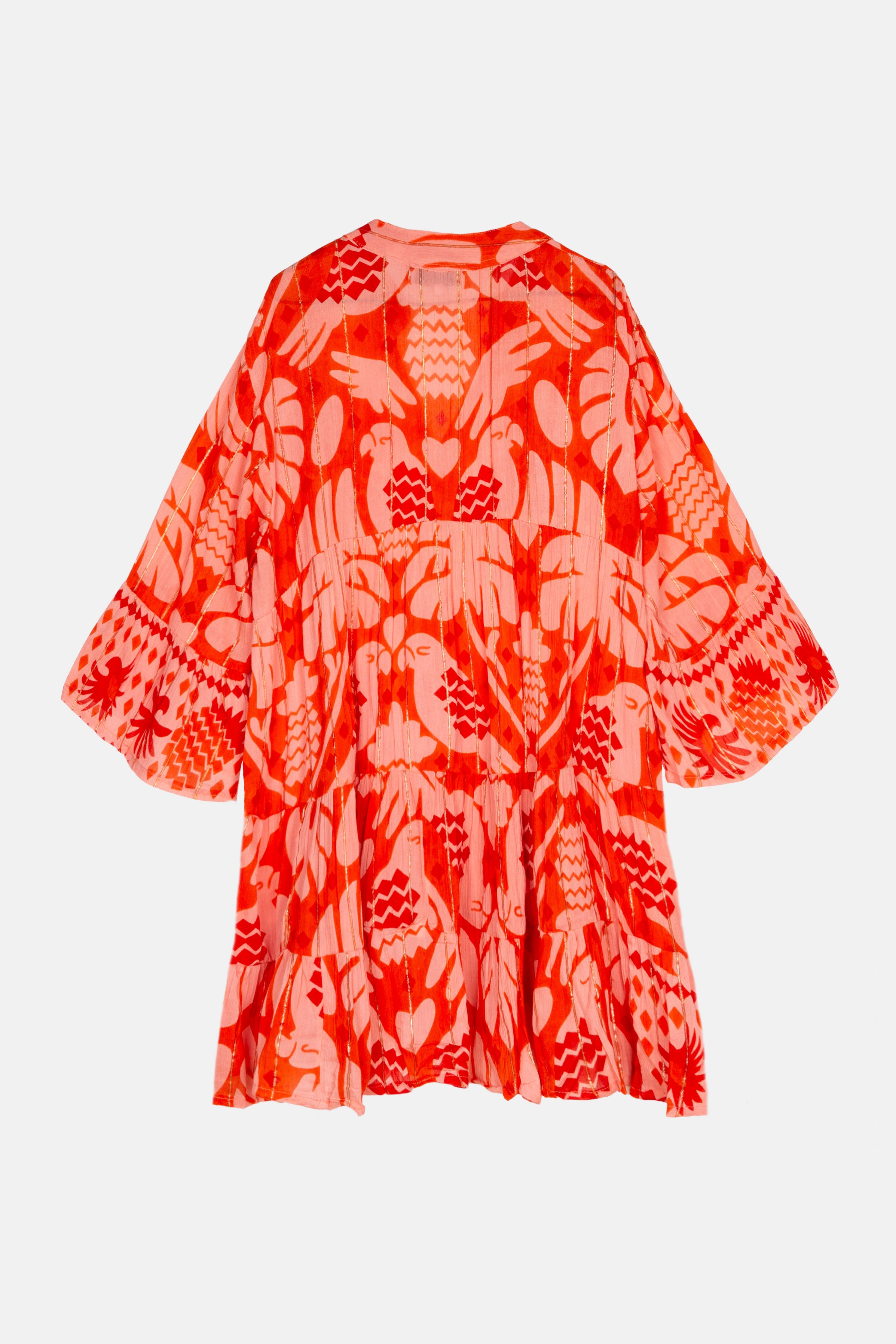 ACAPULCO RED SHORT DRESS