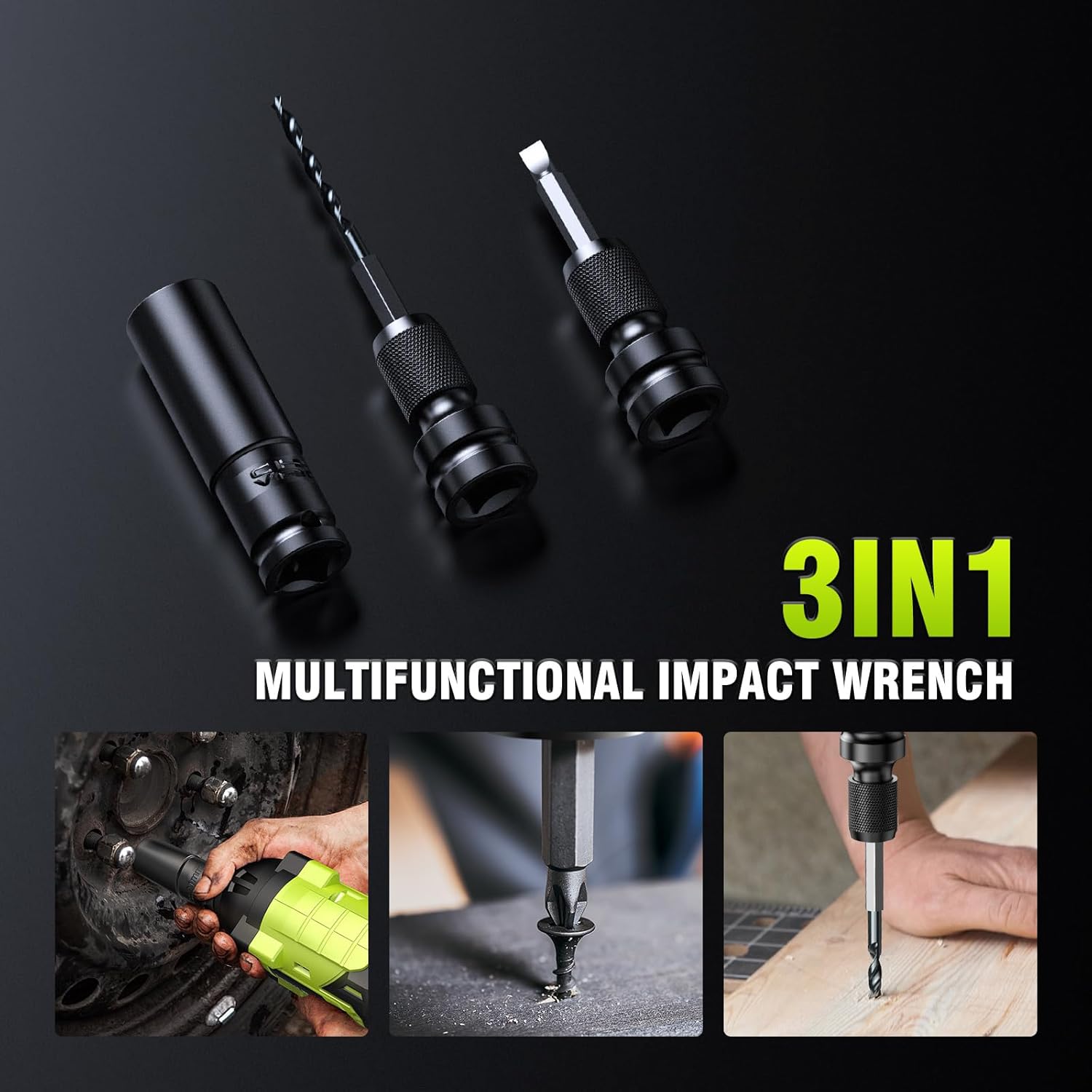 Cordless Ratchet Wrench RH60B+Impact Wrench RT550B