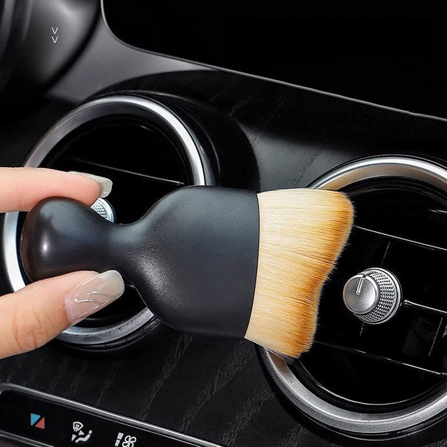 4PCS Car Interior Cleaning Tool, Zabernim Car Cleaning Tool, Zabernim Car Brush, Car Cleaning Brush Interior, Car Interior Cleaning Tool Brush, Zabernim Car Interior Cleaning Tool