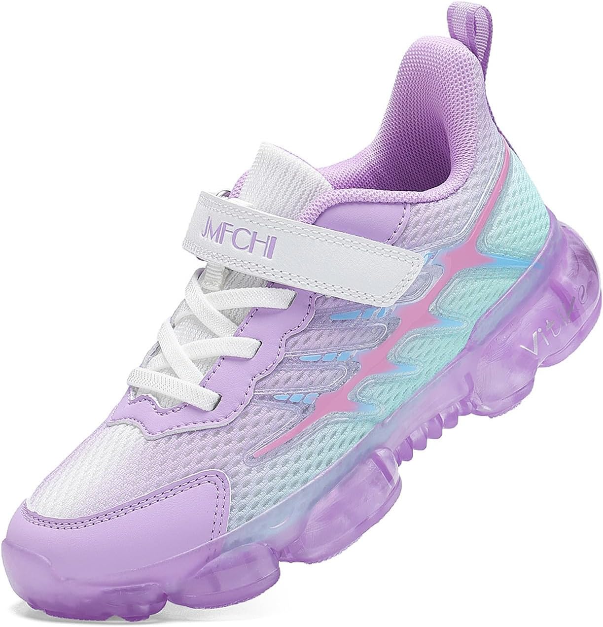 JMFCHI Boys Girls Kids' Sneakers Knitted Mesh Sports Shoes Breathable Lightweight Running Shoes for Kids Fashion Athletic Casual Shoes