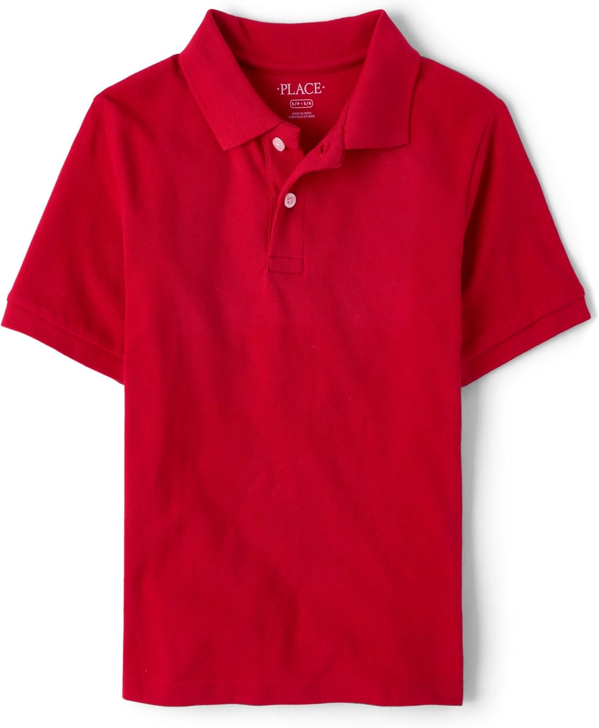 The Children's Place Boys' Uniform Short Sleeve Pique Polo