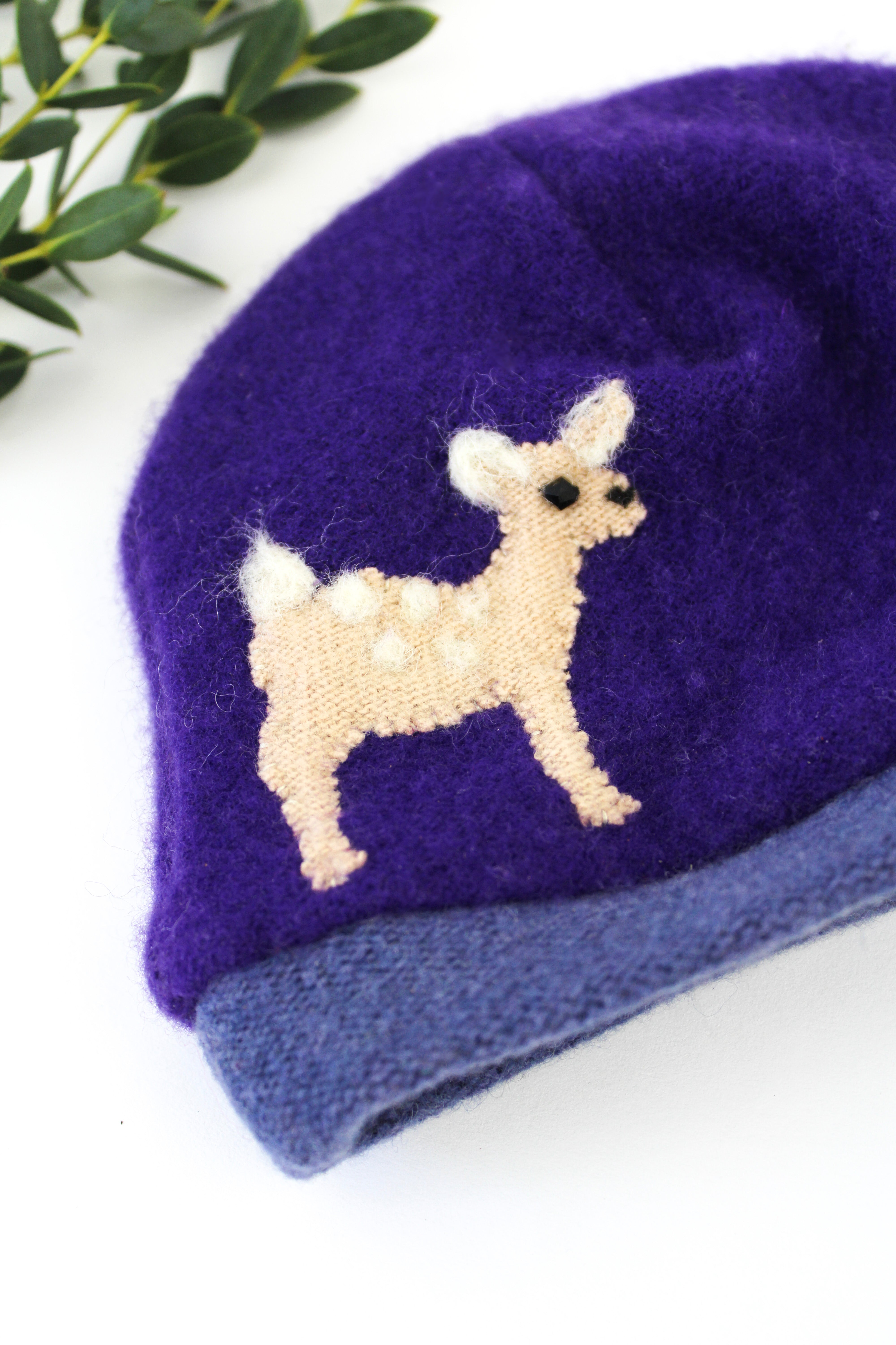 Fawn Cashmere Hat - Newborn