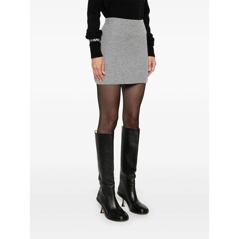 Sportmax Grey Knitwear - Knitted Skirts Women