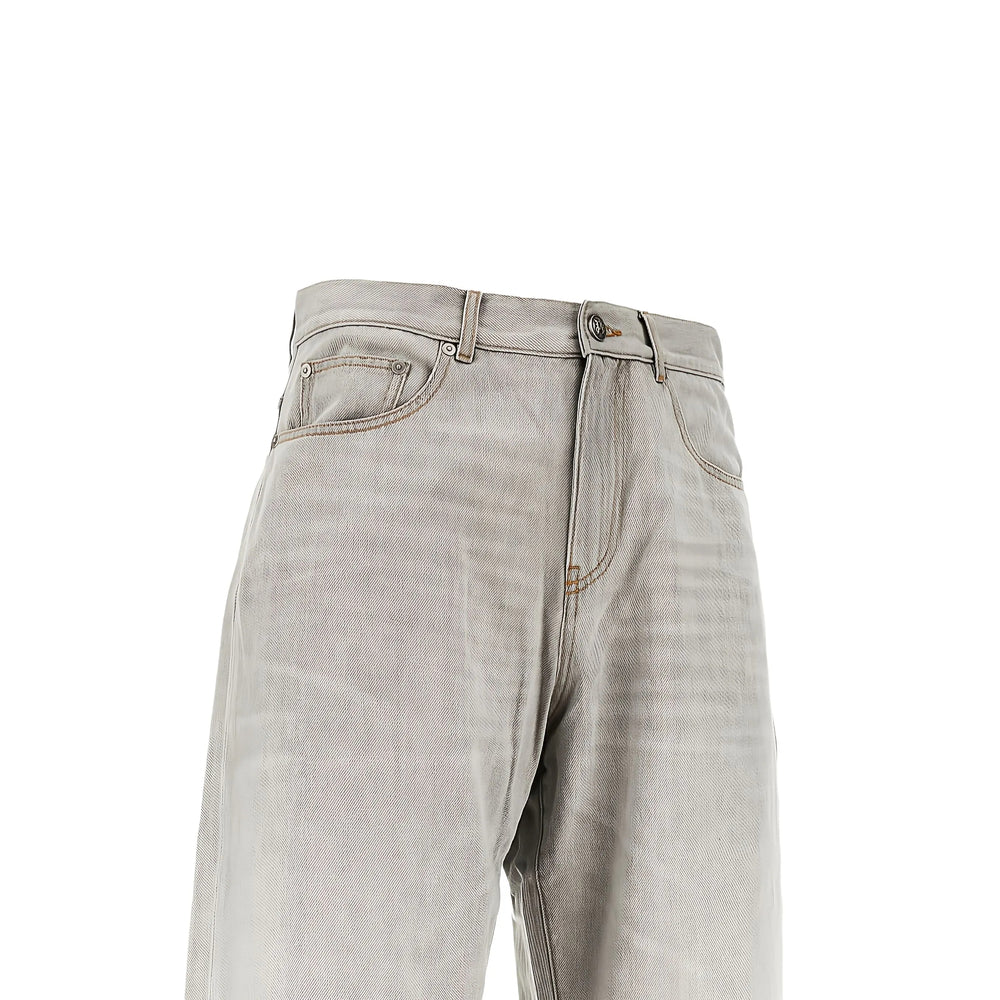 Palm Angels Grey Denim - Regular & Straight-Leg Jeans Men