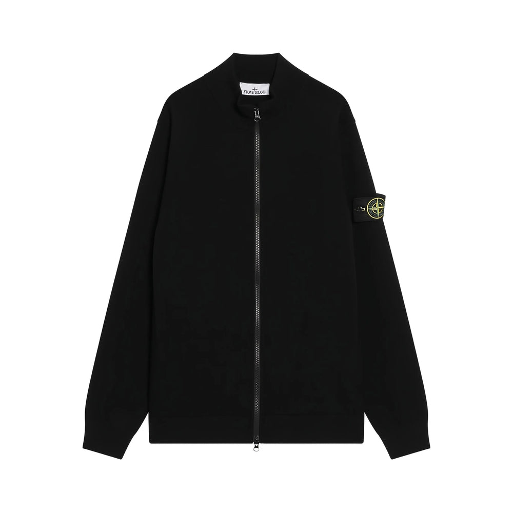 Stone Island Black Sweaters & Knitwear - Cardigans Men