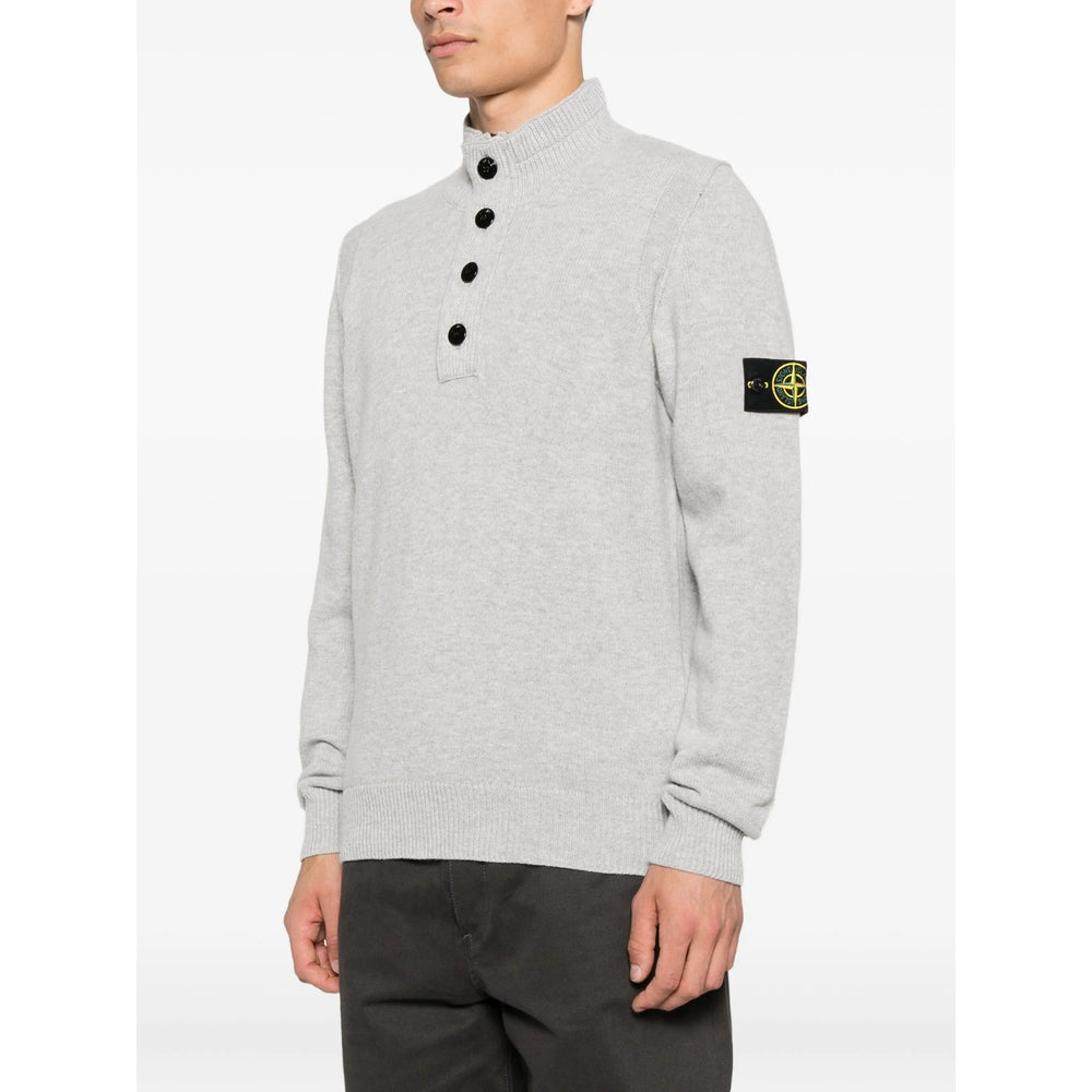 Stone Island Grey Sweaters & Knitwear - Jumpers Men