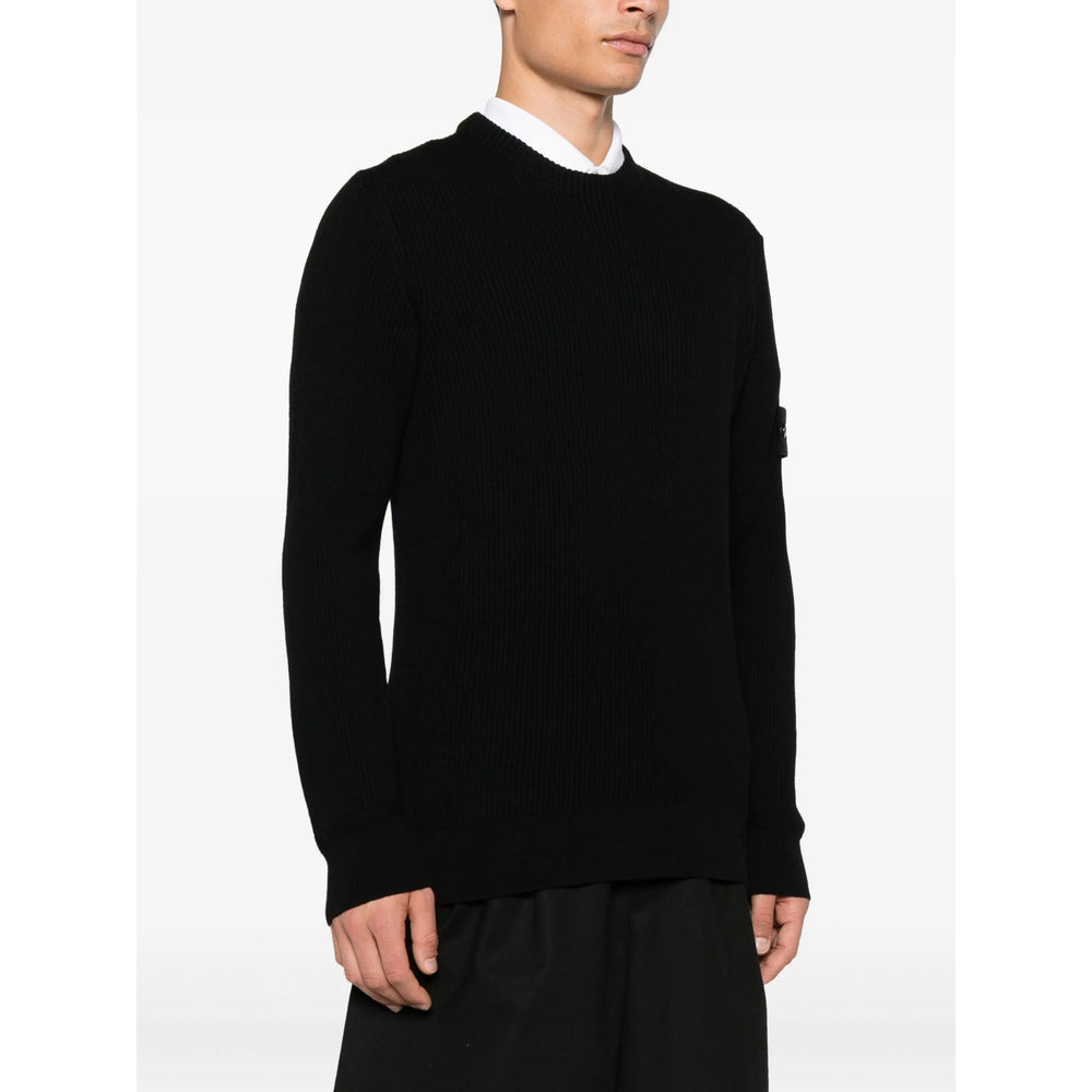 Stone Island Black Sweaters & Knitwear - Jumpers Men