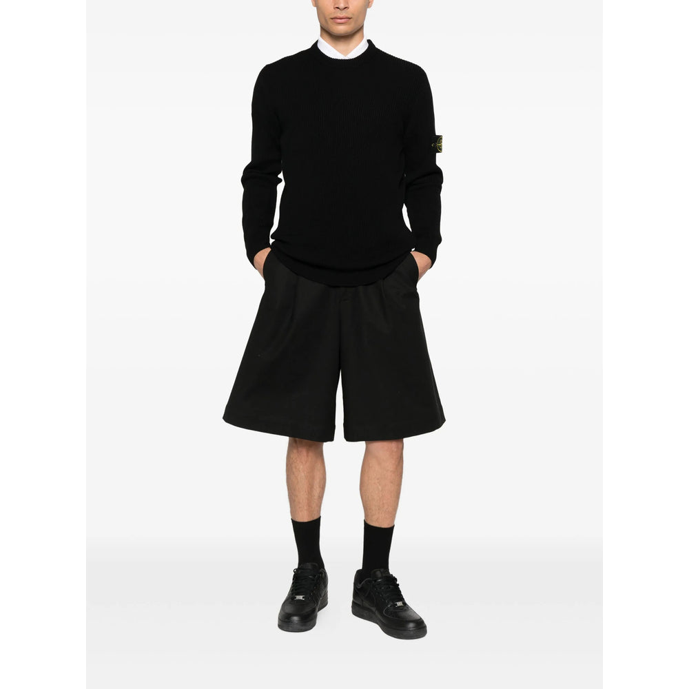 Stone Island Black Sweaters & Knitwear - Jumpers Men