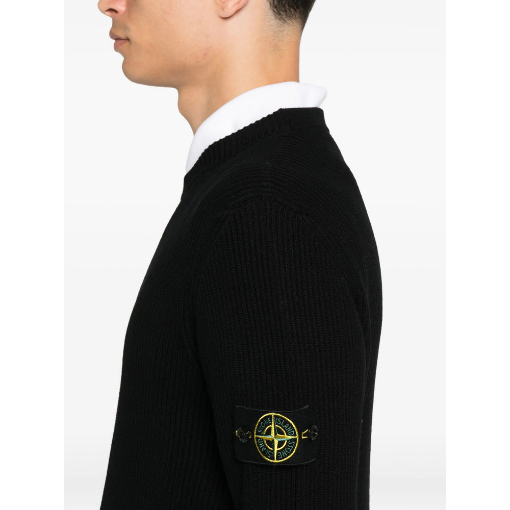 Stone Island Black Sweaters & Knitwear - Jumpers Men