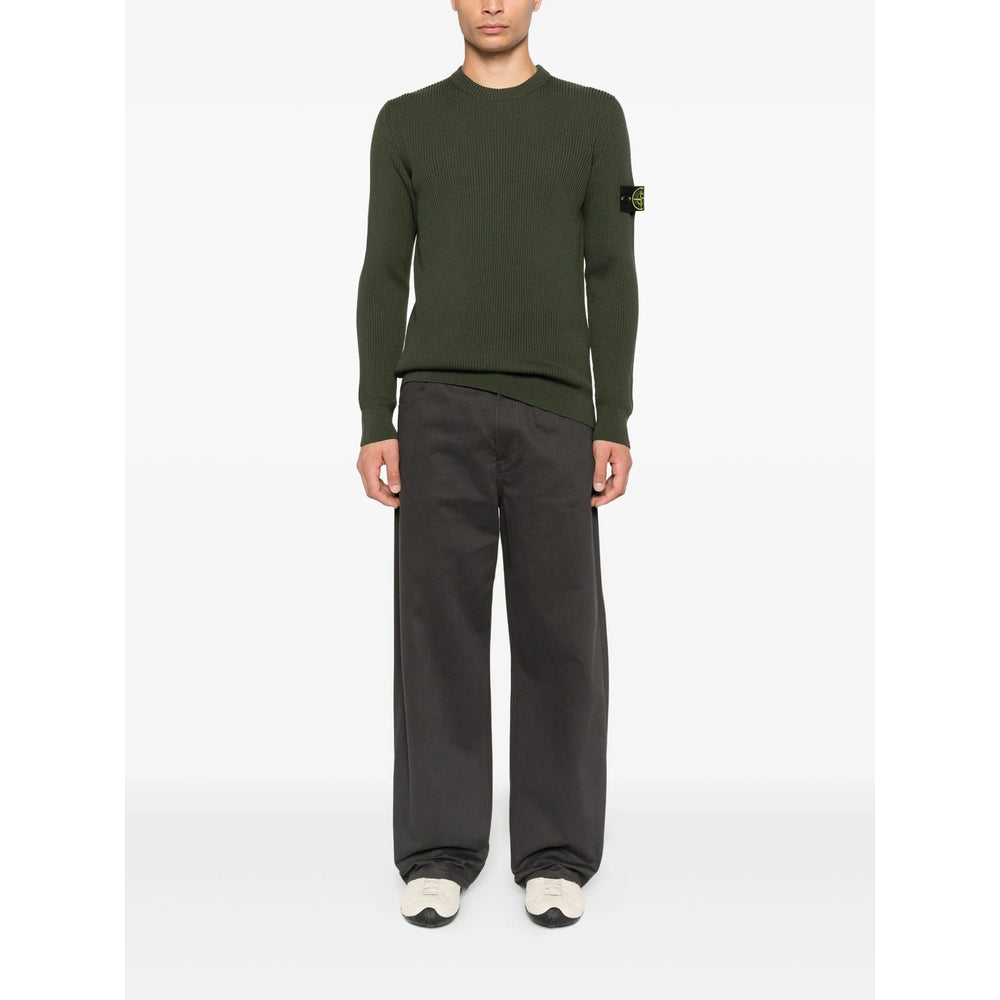 Stone Island Green Sweaters & Knitwear - Jumpers Men