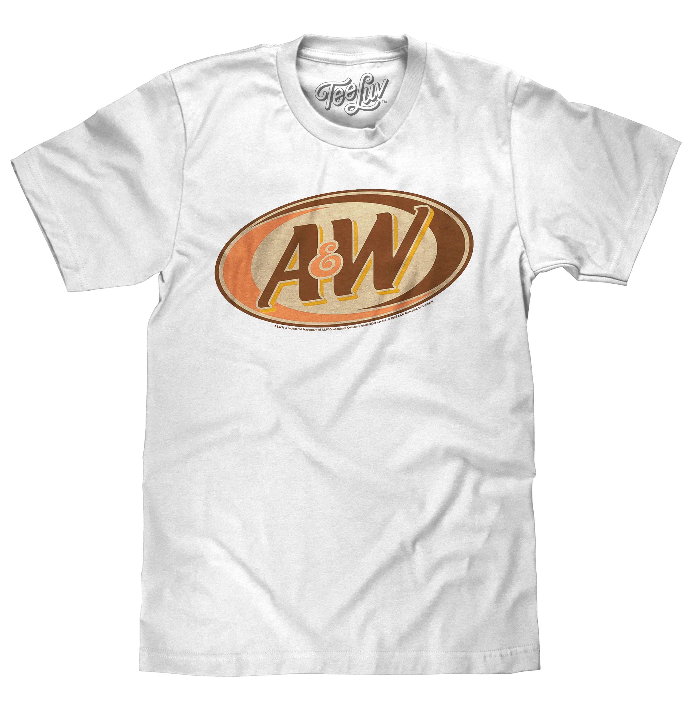 Retro A&W Root Beer Logo T-Shirt - White