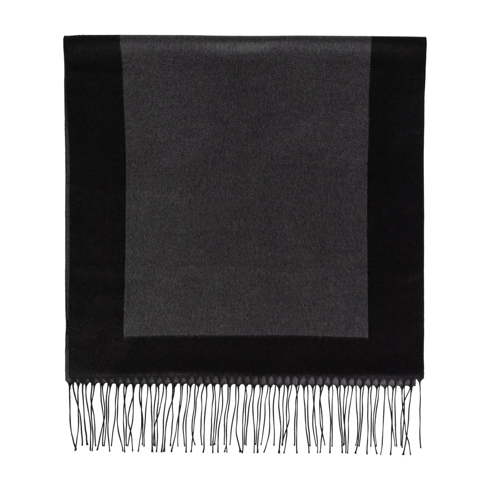 Saint Laurent Black Scarves Men