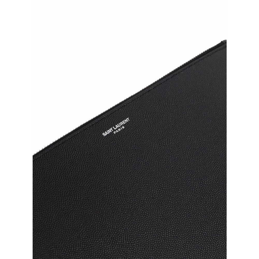 Saint Laurent Black Clutch Bags Men