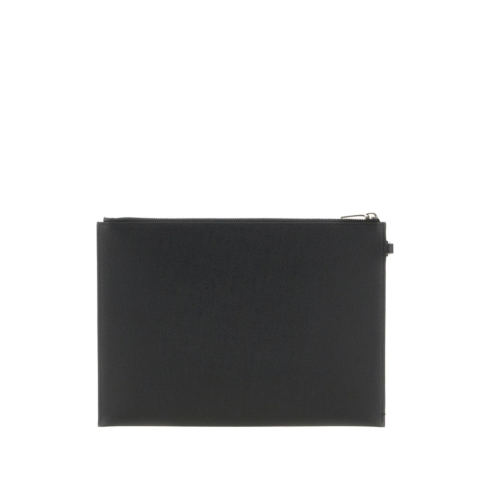 Saint Laurent Black Clutch Bags Men