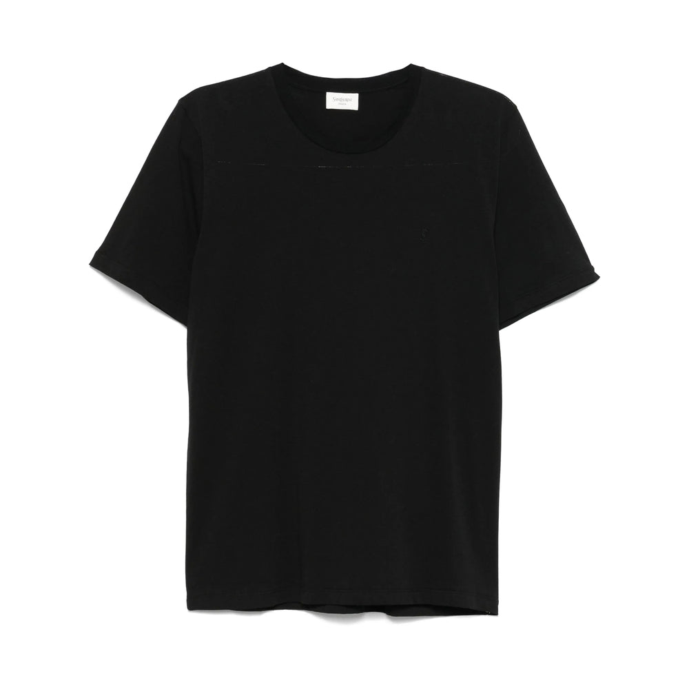 Saint Laurent Black T-Shirts & Vests - T-Shirts Men