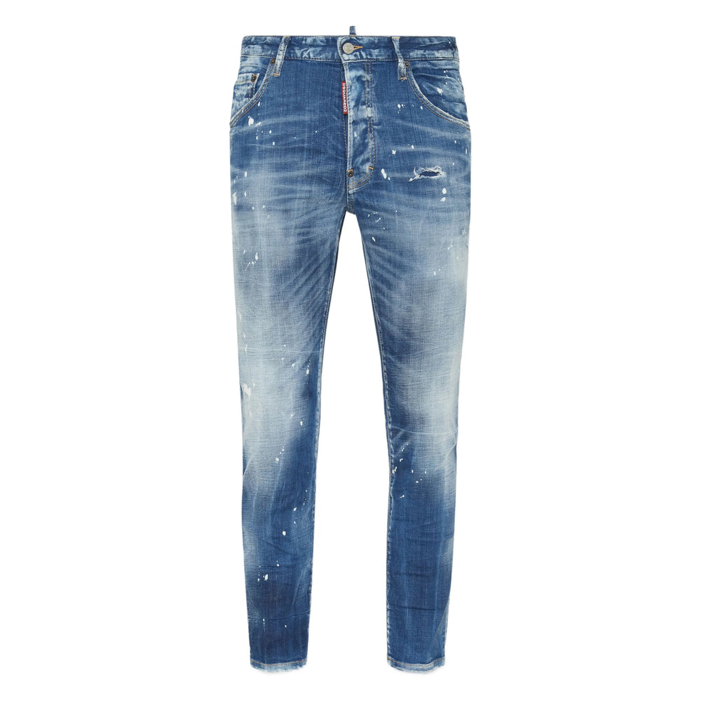 Dsquared2 Blue Denim - Regular & Straight-Leg Jeans Men
