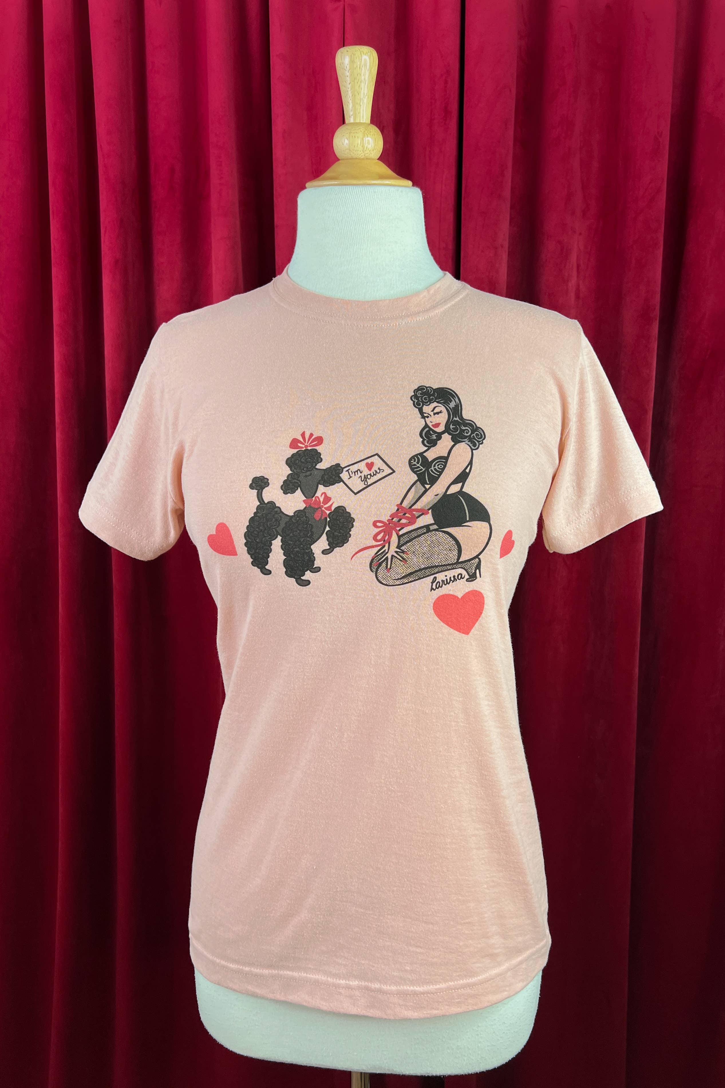 Bound To You Unisex Tee in Peach