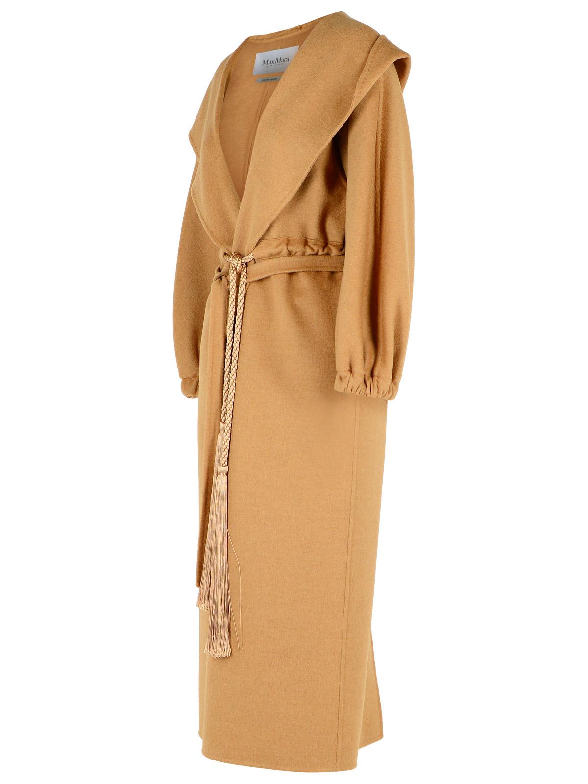 Max Mara 'Natalin' Beige Camel Coat Women