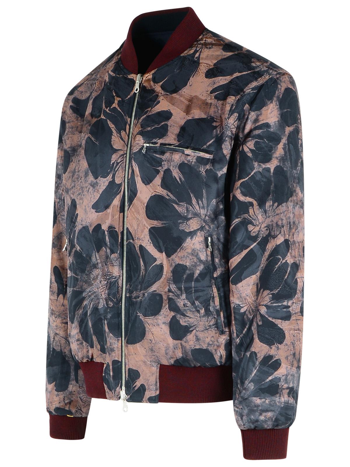 Dries Van Noten 'Volker' Navy Viscose Blend Jacket Men