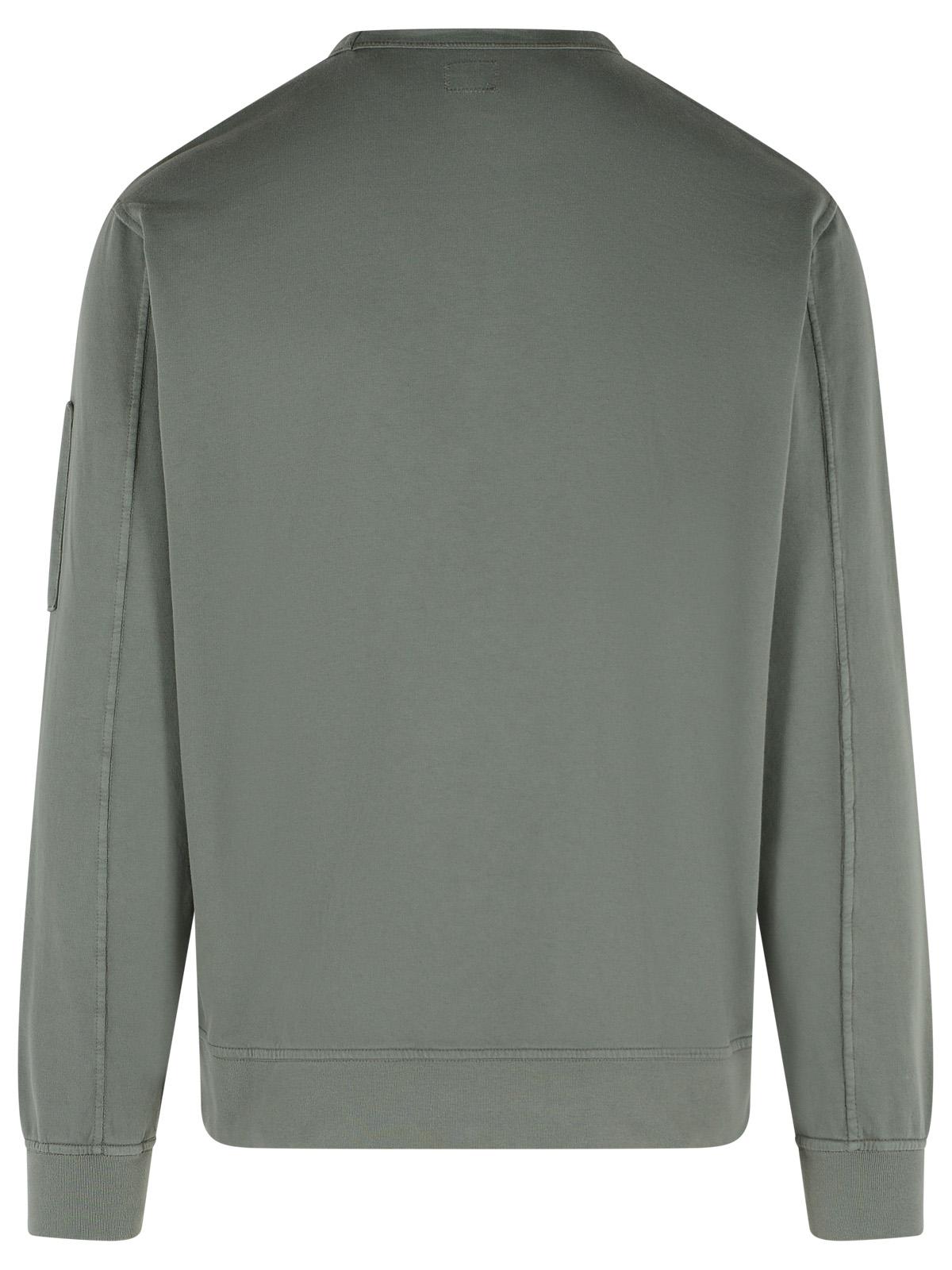 C.P. Company Gray Cotton Sweatshirt Men