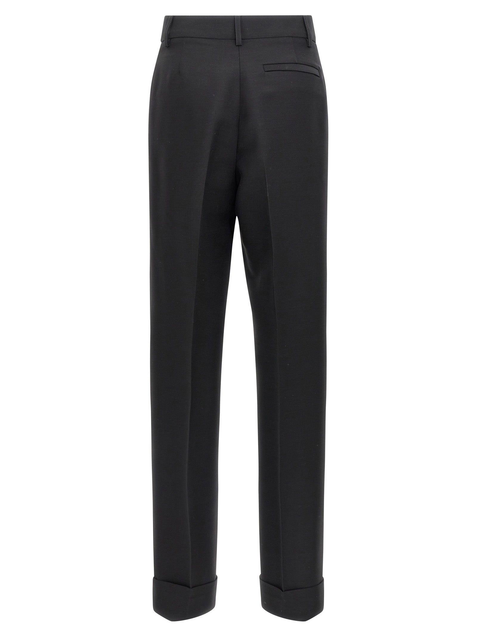 Ferragamo Women Stretched Pleated Trousers