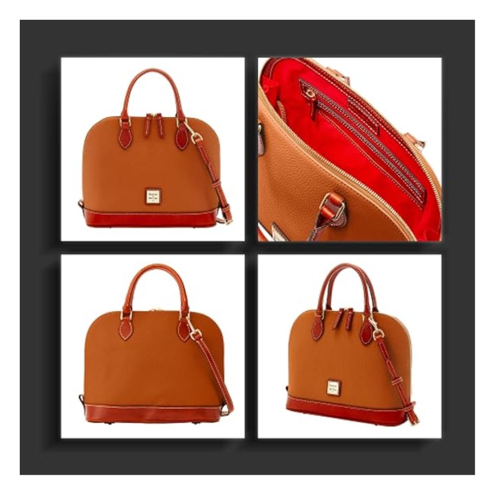 Dooney & Bourke Handbag, Pebble Grain Zip Zip Satchel by Steals