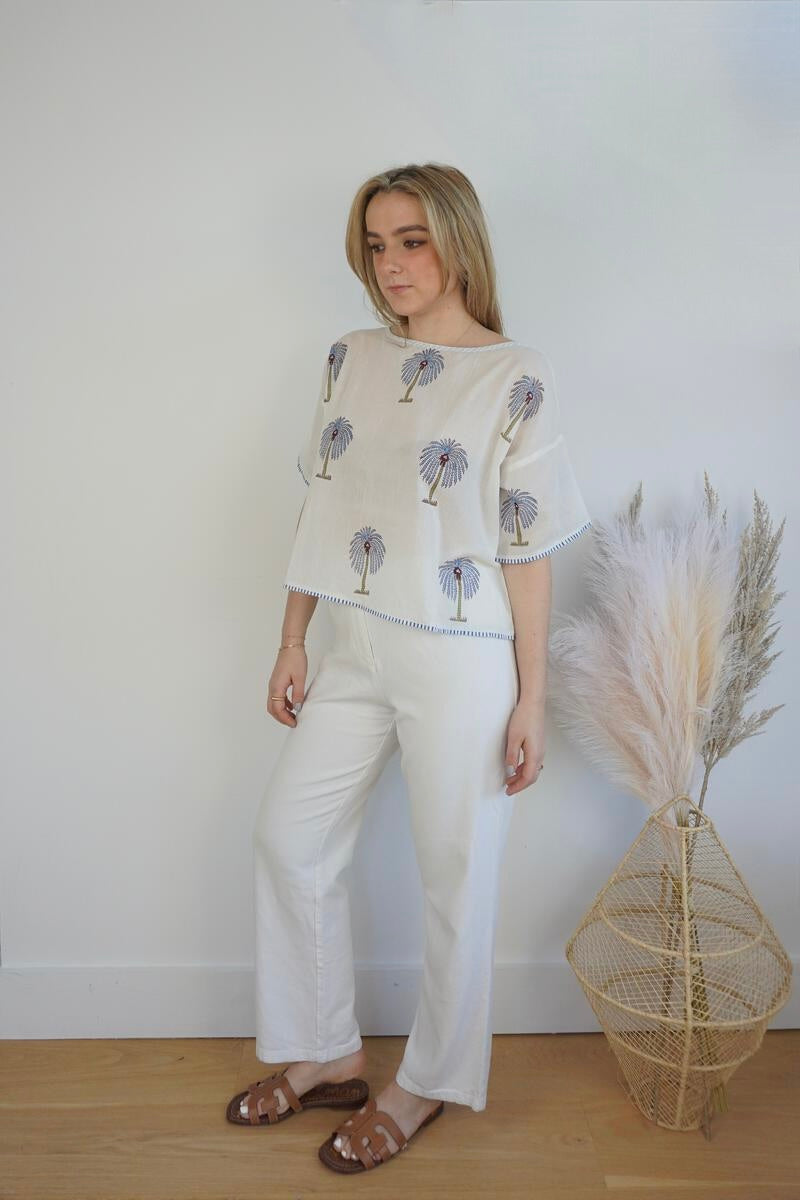 Haven Top - Swaying Palm