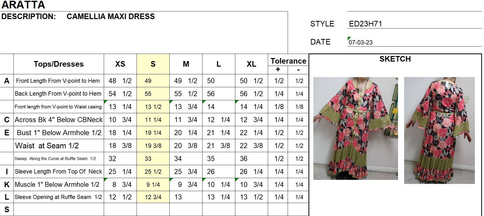 Ibiza Maxi Dress