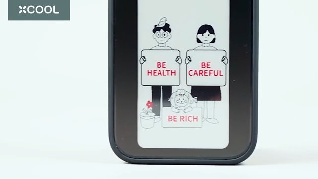 7DAY'S 2024 New Arrival DIY E Ink Smart Case for iPhone 13,14,15 Pro Max Case Smart INK