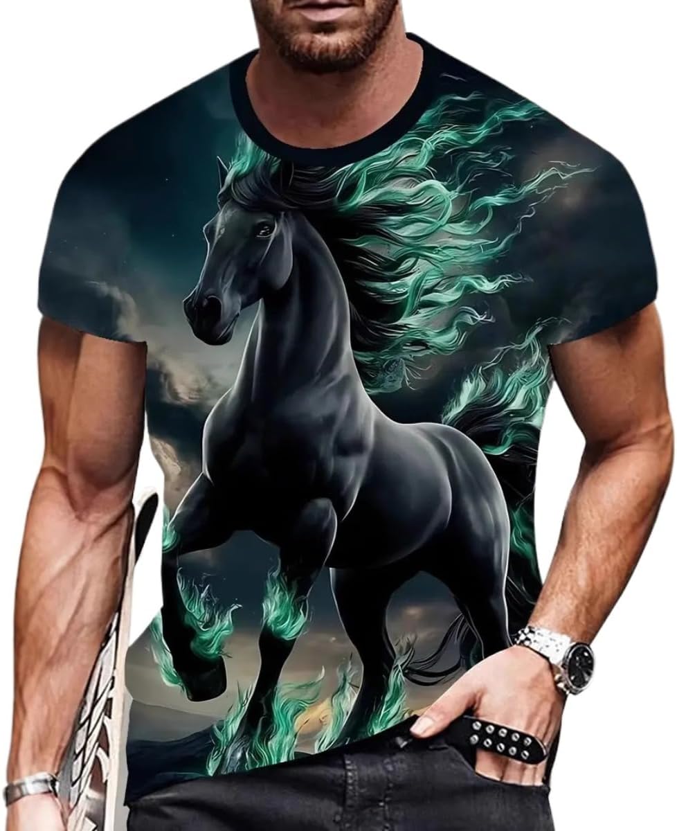 7DAYS Breathable Quality Loose Men's Short Sleeve T-Shirt