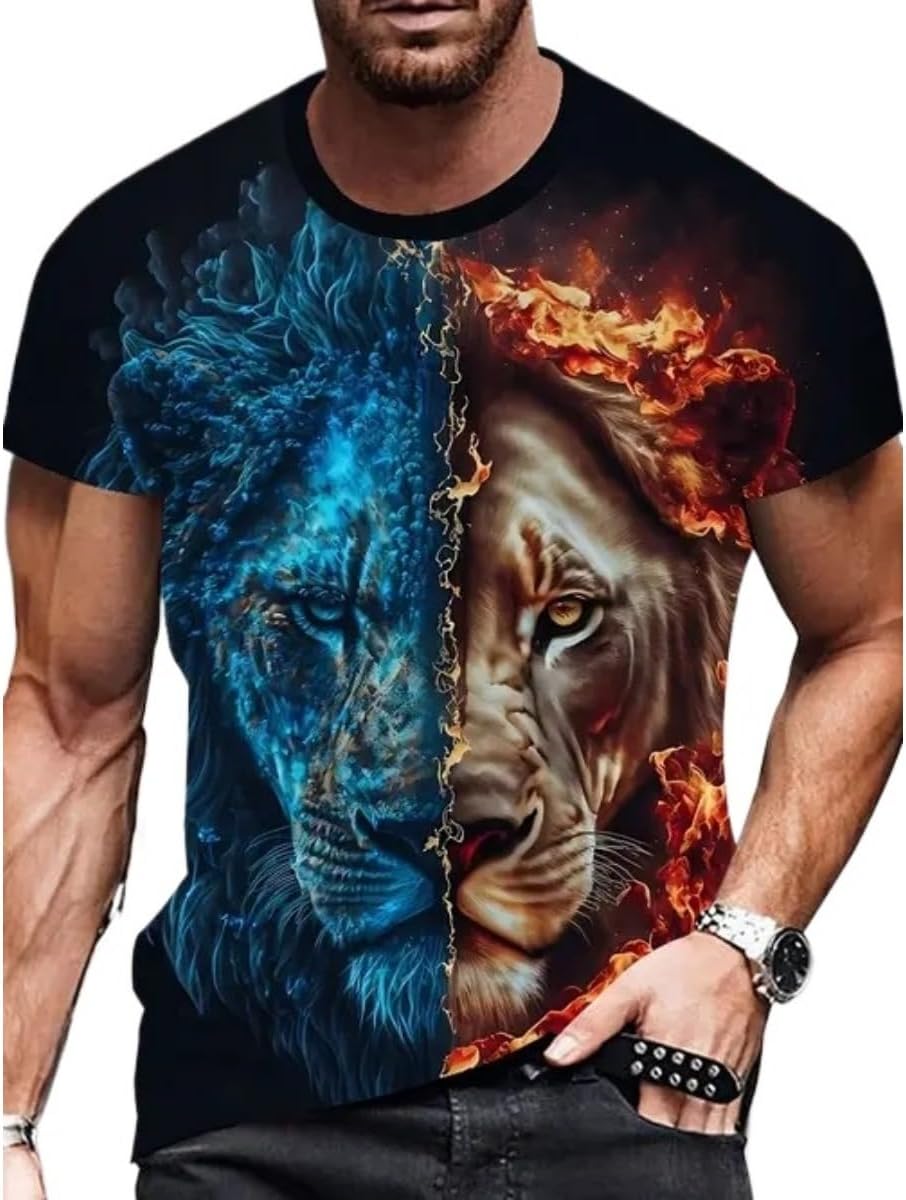 7DAYS Breathable Quality Loose Men's Short Sleeve T-Shirt