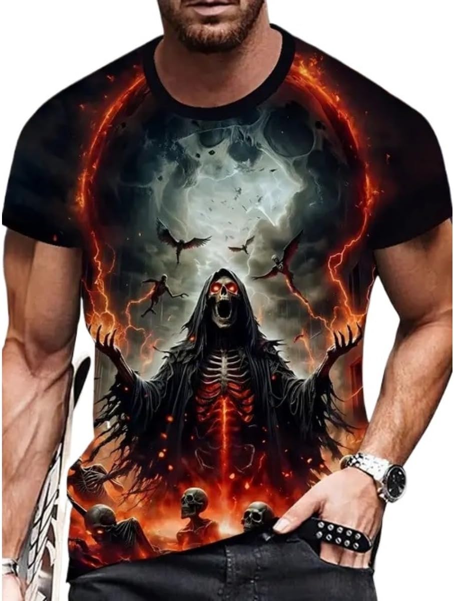 7DAYS Breathable Quality Loose Men's Short Sleeve T-Shirt