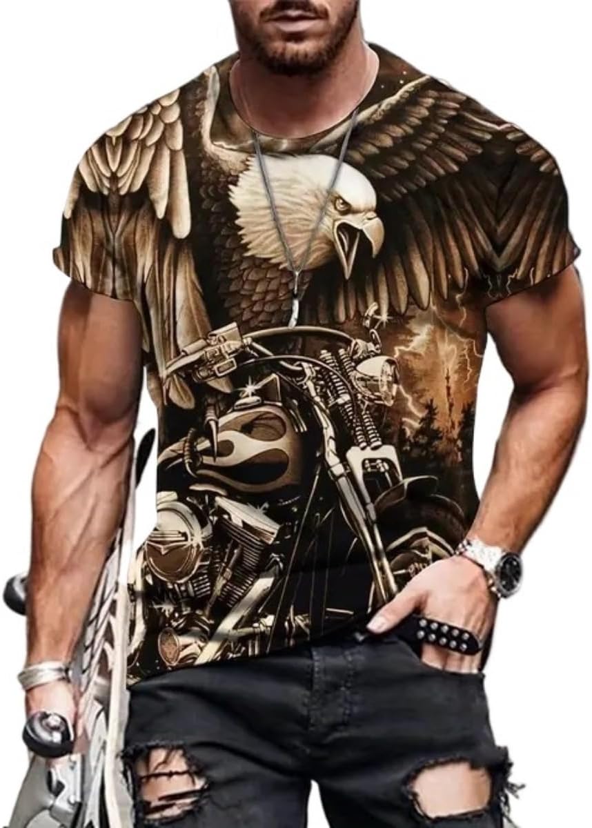 7DAYS Breathable Quality Loose Men's Short Sleeve T-Shirt