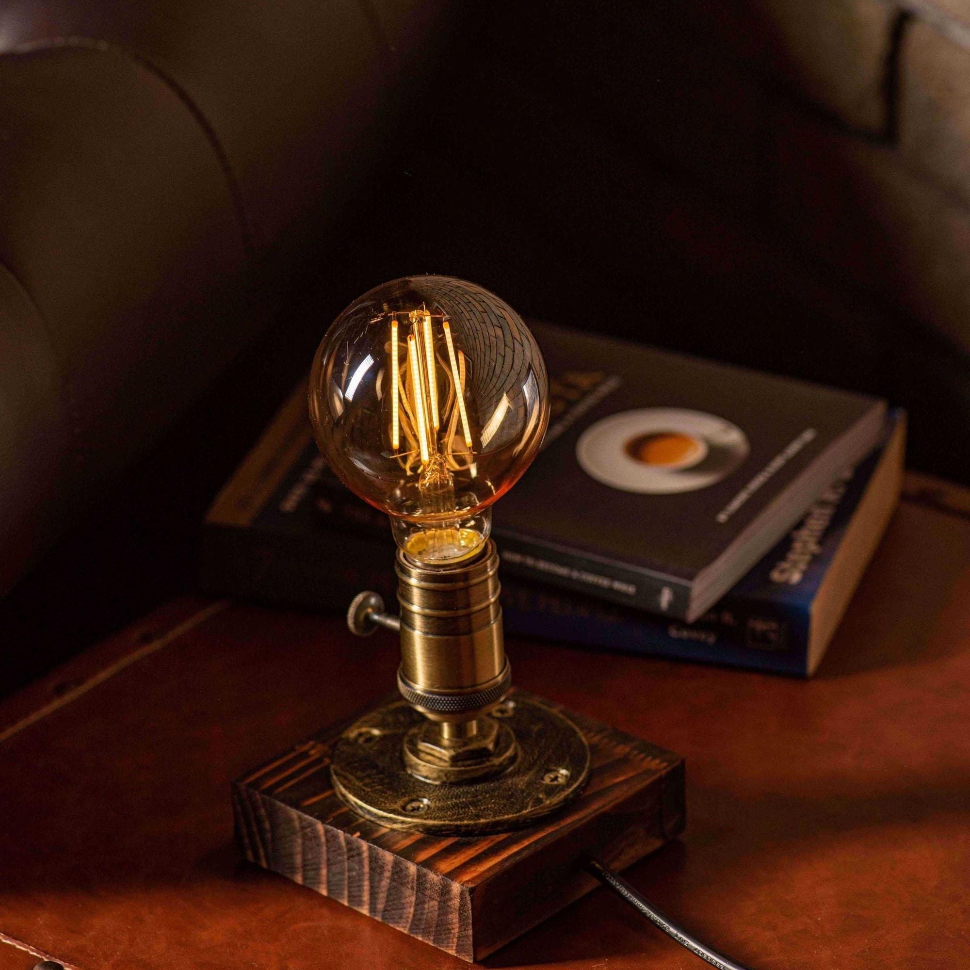 7DAY'S Edison steampunk Handmade Vintage Adjustable Pipe Lamp