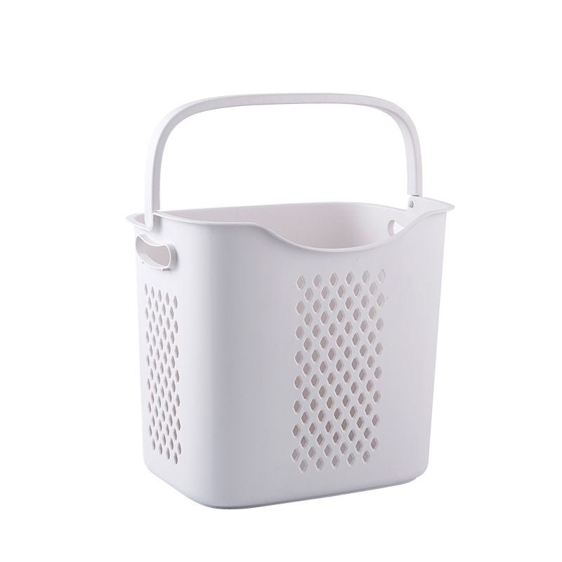 7DAY'S Multi-functional Organizing Shelving Bathroom Sorting Dirty Laundry Basket Plastic Large Mobile Storage Basket