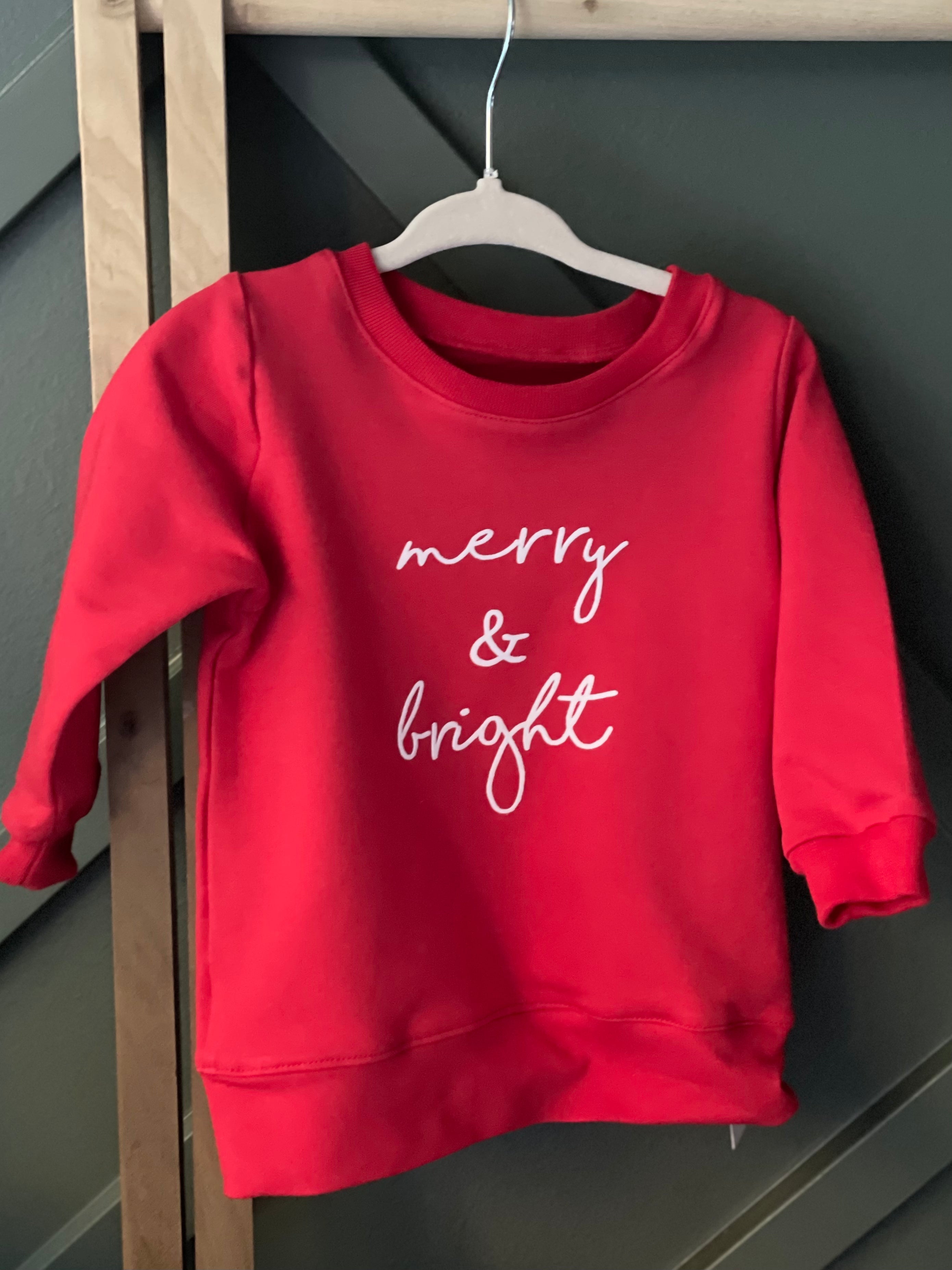 Baby Merry & Bright Sweatshirt