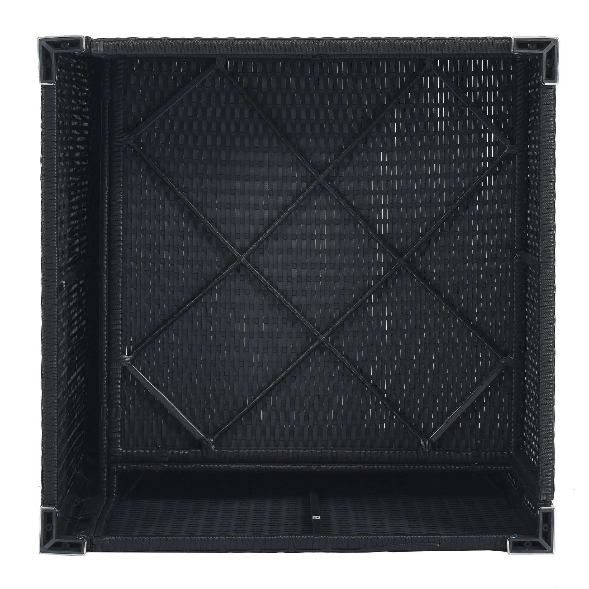 8-Pieces Outdoor Patio Furniture Sets;  Garden Conversation Wicker Sofa Set;  Single Sofa Combinable